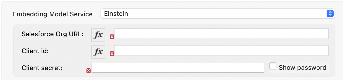 Embedding Model Service Einstein