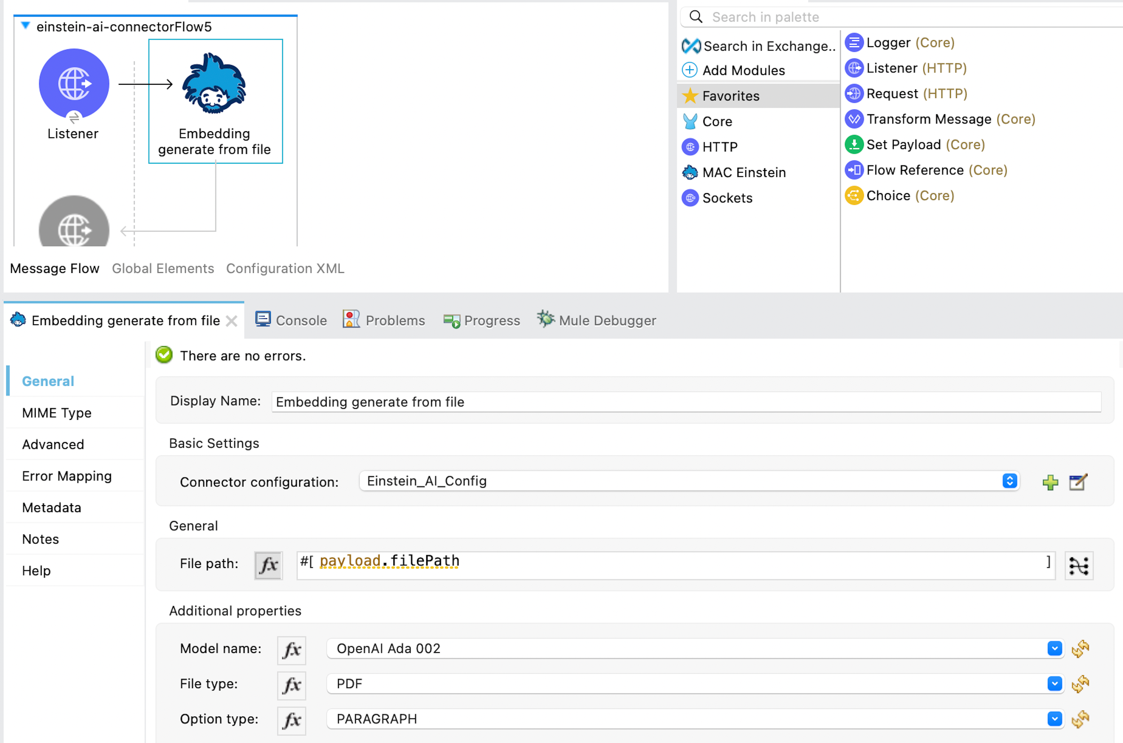 Embedding Generate from File