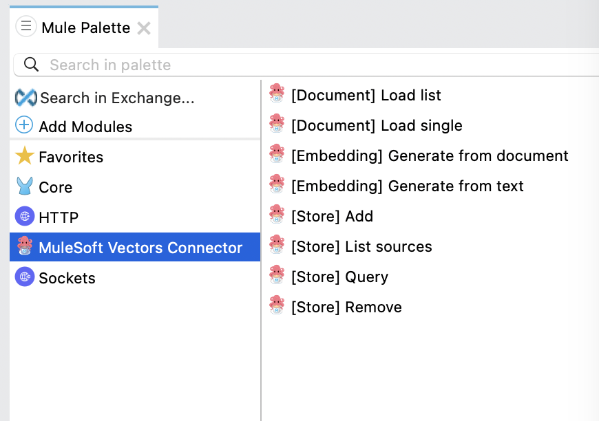 MuleSoft Vectors Project Overview