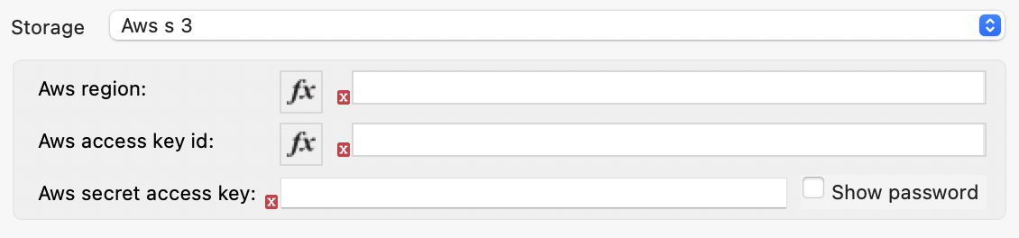 Storage AWS S3