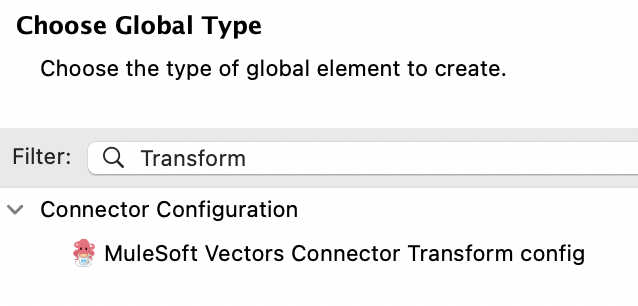 Transform Configuration