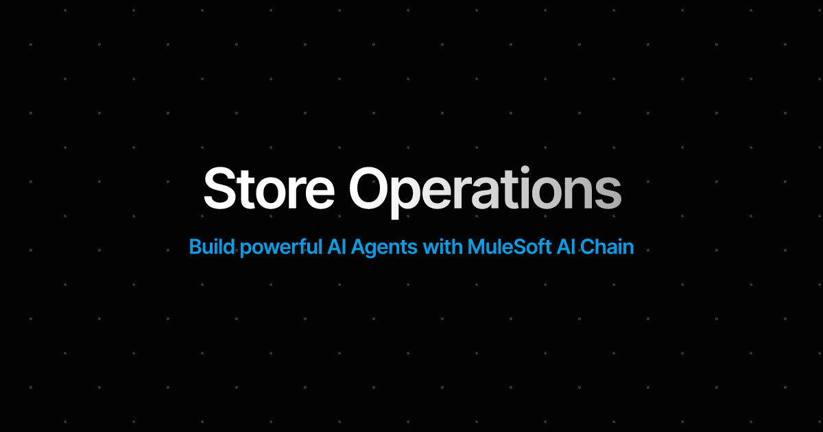 Store Operations